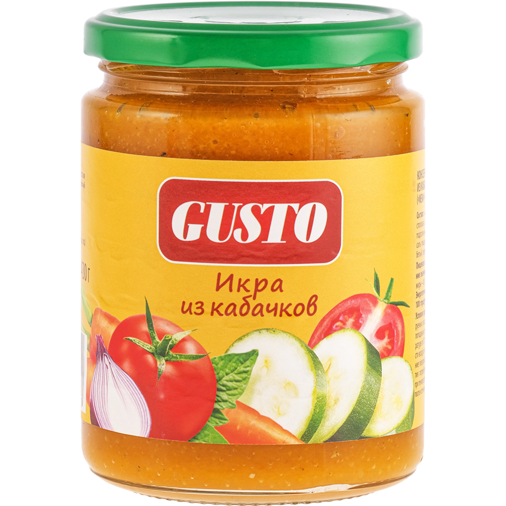 Икра из кабачков «Gusto» 430 г