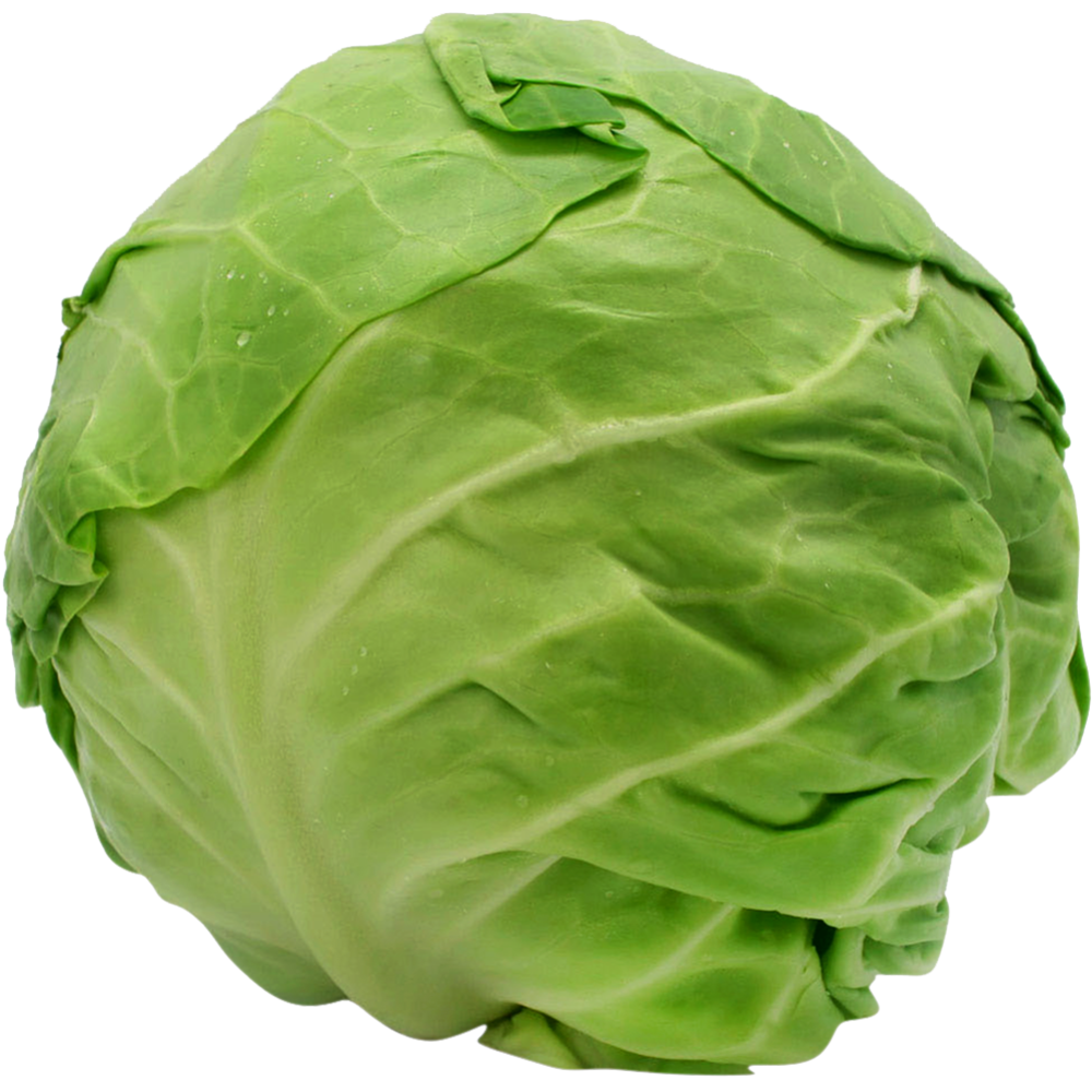 White cabbage, 1 kg (packaging 2.5 - 2.7 kg)