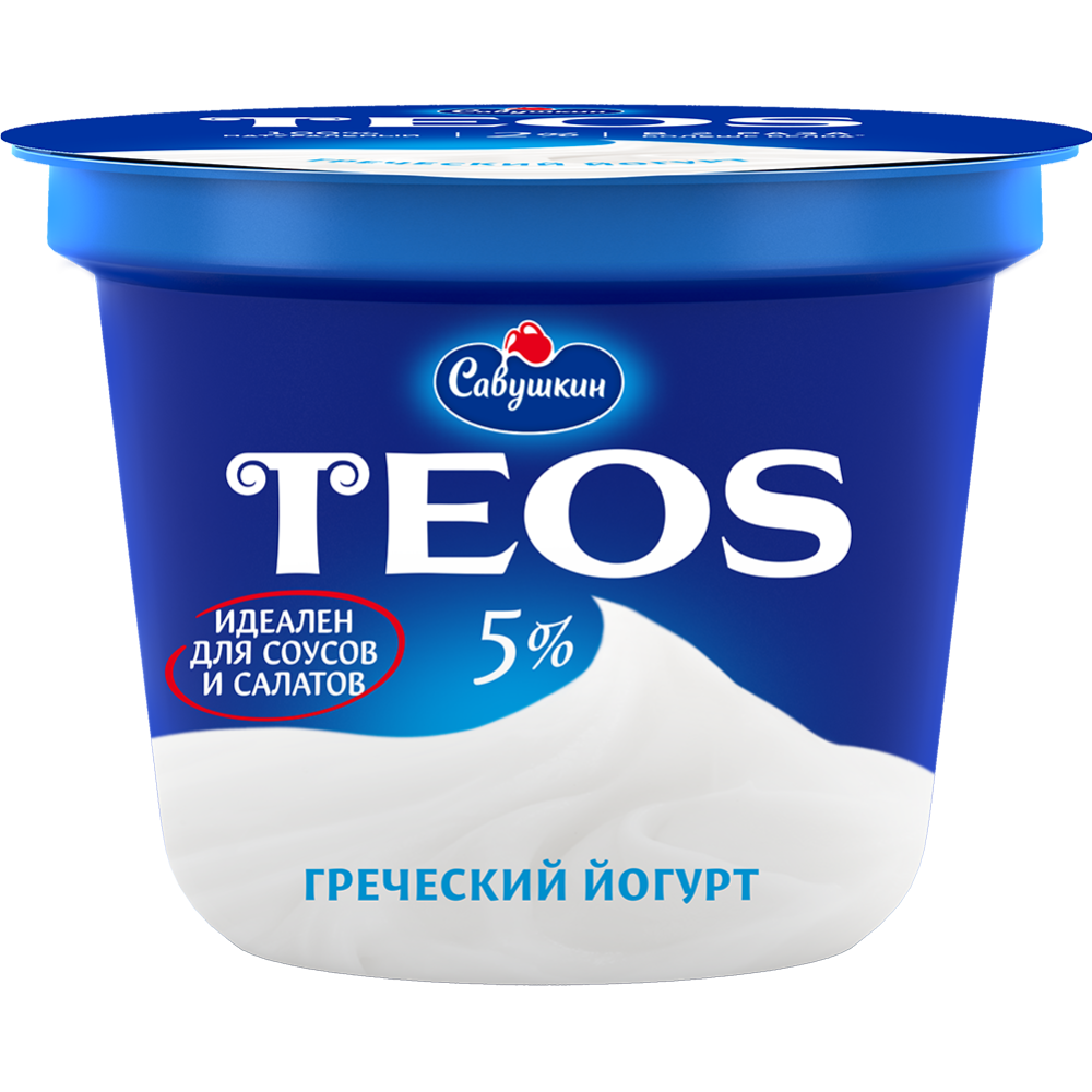 Greek yogurt “Teos” 5%, 250 g