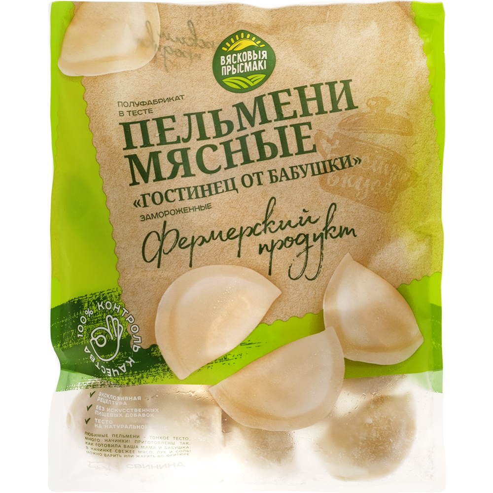 Dumplings “Vyaskovya prysmaki” Gift from grandma, frozen, 400 g