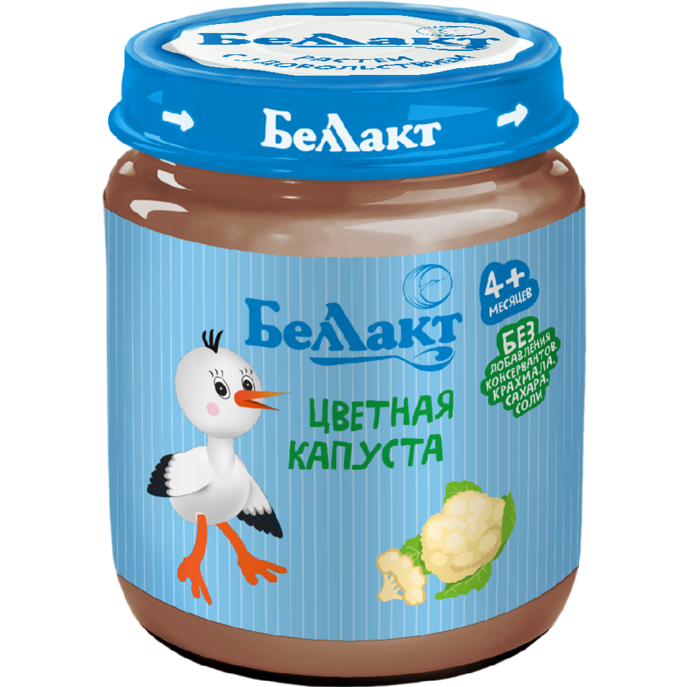 Пюре овощное «Беллакт» цветная капуста, 100 г